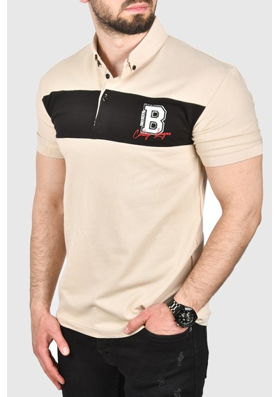 Deepsea Erkek Bej Slim Fit Nefes Alan Pamuklu Kumaş Dar Kesim Kıvrılmaz Yaka Polo Yaka Tişört 2503019 Bej Deepsea Erkek Bej Slim Fit Nefes Alan Pamuklu Kumaş Dar Kesim Kıvrılmaz Yaka Polo Yaka Tişört 2503019 Bej