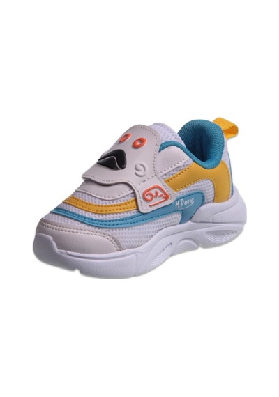 M.P One MP One Glowstep Bebek Velcro Beyaz-mavi Sneaker-beyaz - Mavi 21 Beyaz - Mavi