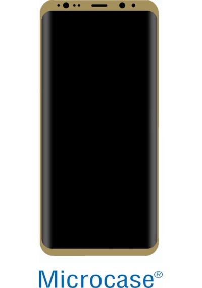 Samsung Uyumlu S8 3D Curved Full Ekran Tempered Glass Cam Koruma