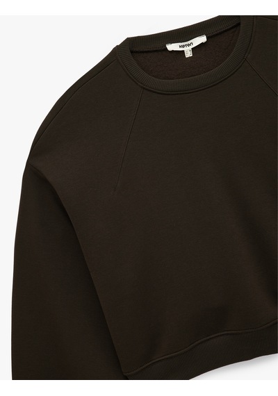 Koton Regular Fit Üç İplik Uzun Kollu Bisiklet Yaka Basic Sweatshirt Kahverengi 6wak10033ek Kahve Koton Regular Fit Üç İplik Uzun Kollu Bisiklet Yaka Basic Sweatshirt Kahverengi 6wak10033ek Kahve