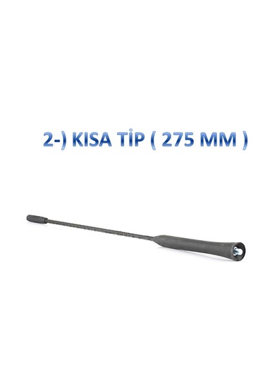 Ford Fiesta B-max Courier Connect Anten Erkek Tip - Kısa 275 Mm
