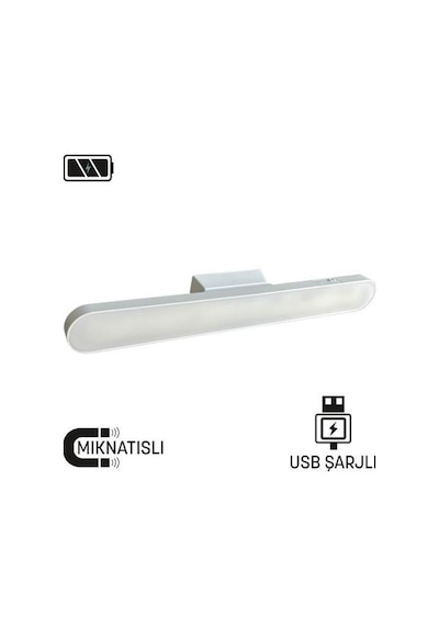 Maxled MX-9032 Şarjlı Mıknatıslı 3 Renkli Dokunmatik Led Lamba