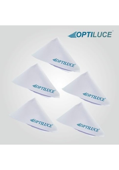Optıluce Mikrofiber Gözlük Temizleme Bezi 15x18 1. Kalite 5 Adet