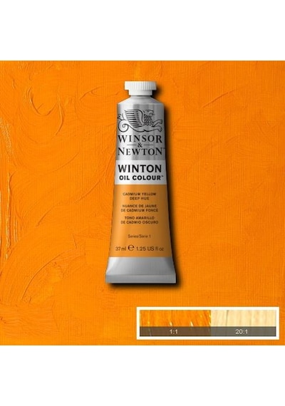 Winsor & Newton Winton Yağlı Boya 37 ML 46 Cadmium Yellow Deep Hue