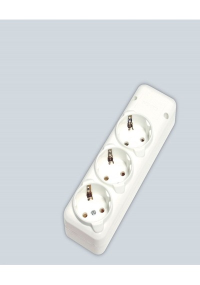 Panel Üçlü Priz Topraklı Klemensli Pan-el Elektirik Kablosuz