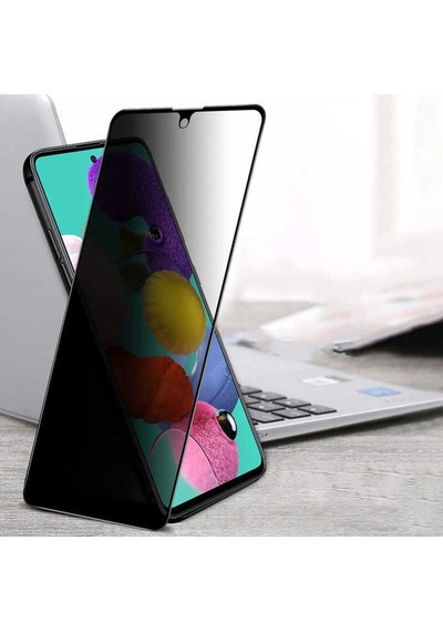 Galaxy M31s Zore New 5d Privacy Temperli Ekran Koruyucu