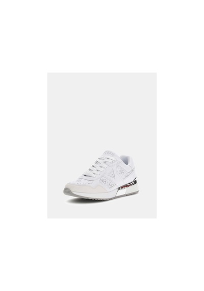 Guess Mickay Kadın Beyaz/yeşil Sneaker Flfmıcele12-whıgr Beyaz/yeşil