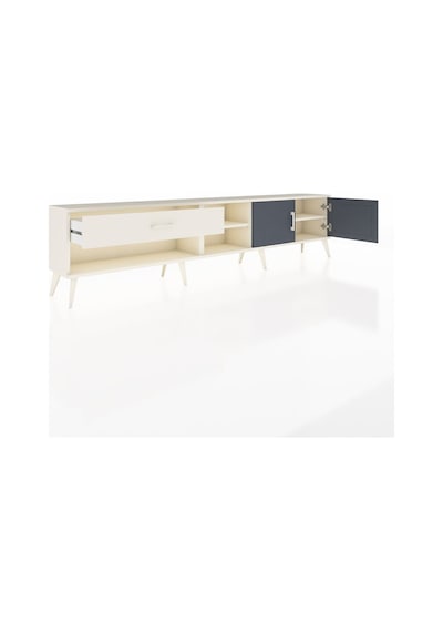 Arges Tv Ünitesi 2 Raflı Tek Çekmeceli 2 Kapaklı 220x30x51 Aytaşı-antrasit/aytaşı Antrasıt/aytası - Aytası Arges Tv Ünitesi 2 Raflı Tek Çekmeceli 2 Kapaklı 220x30x51 Aytaşı-antrasit/aytaşı Antrasıt/aytası - Aytası