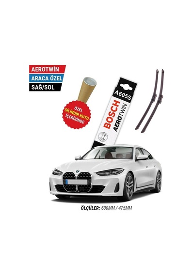 Bmw İ4 Silecek 2022-2025 Bosch Aerotwin A605s