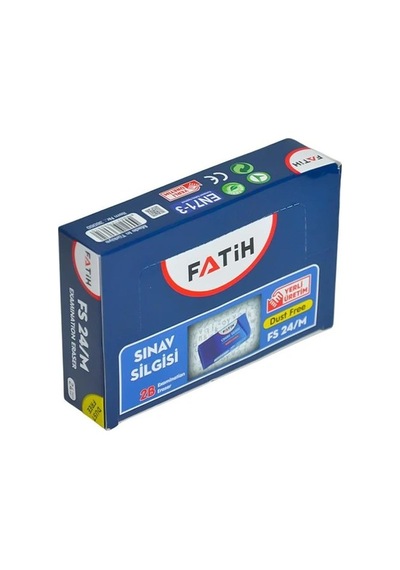 Fatih Sınav Silgisi 24 Adet İz Bırakmayan, Yumuşak Silgi