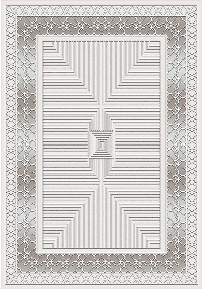 Eliana Home Dijital Baskı Yıkanabilir Kaymaz Taban Salon Halısı Ve Yolluk Rvg0967-fnl216 Bej