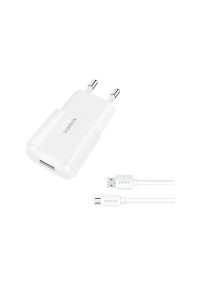 Sunıx S-21 2.1 A Mıcro Usb-a Travel Charger Şarj Cihazı