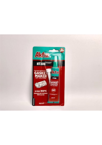 Akfix Ht300 Sıvı Conta Yüksek Isı Silikonu Kırmızı 50 Gr