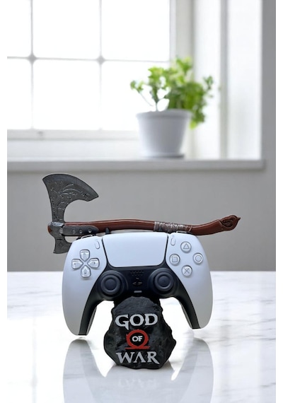 God Of War Ps4 / Ps5 Kol Tutucu Stand Joystick Standı Ragnarok Siyah