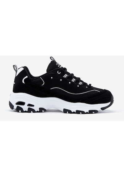 Skechers D'Lites - March Forward Kadın Siyah Sneakers 13148 Bkw Siyah Skechers D'Lites - March Forward Kadın Siyah Sneakers 13148 Bkw Siyah