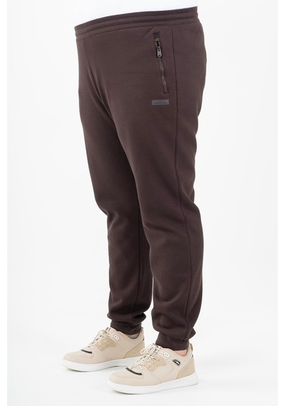 Maraton Sportswear Büyük Beden Erkek Ribana Paça Basic Kahverengi Eşofman Altı 22343-Kahverengi Maraton Sportswear Büyük Beden Erkek Ribana Paça Basic Kahverengi Eşofman Altı 22343-Kahverengi
