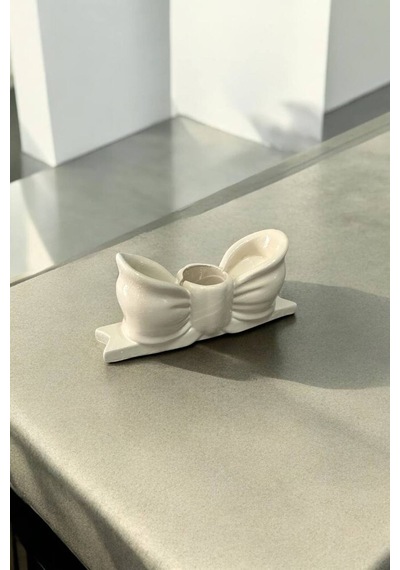 Bernami Mumluk Şamdanpinterest 2'li Papyon Minimalist Dekoratif Mumluk Mumsuz Diğer