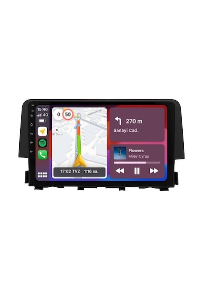 Honda Civic Fc5 Android Multimedya Sistemi 2016-2021 Crv4146xp