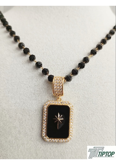 Kutup Yıldızı Model Gold Renk Kolye Gold