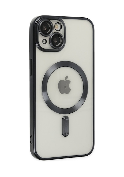 Apple iPhone  Uyumlu,  14 Kılıf Kross Magneticsafe Kapak - Siyah