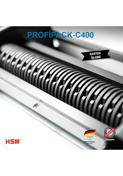 HSM Profipack C400 Karton İşleme Makinesi / Ambalaj Dolgu Malzemesi Makinesi