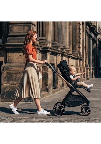 Bagi Litego Cosmo Travel Sistem Bebek Arabası Black