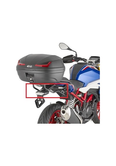 Bmw G310 R 17 25 Arka Çanta Taşıyıcısı Givi Sr5125 Siyah