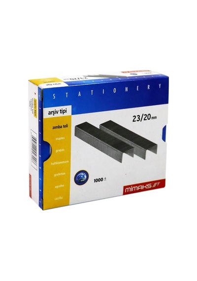 Mimaks 23/20 Zımba Teli 1000 Li