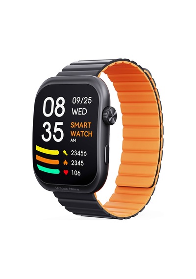 Aukey SW-1U-GY Smart Watch 1 Ultra 2" Amoled Ekran Ip67 Akıllı Saat (Distribütör Garantili)