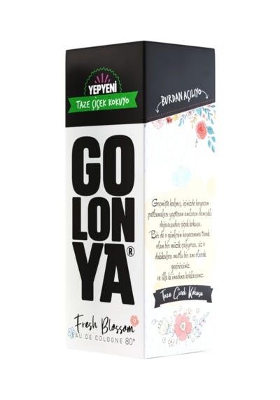 Fresh 250 Ml Cam Şişe Taze Çiçek Kokulu Kolonya 12 Adet 1 Kol...