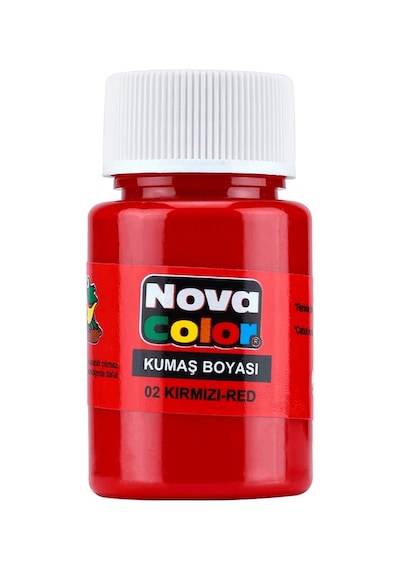 Novacolor Kırmızı Kumaş Boyası
