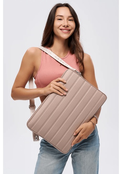 Mussen Laptop Kılıfı Su Geçirmez Macbook Neo Air Pro 15-16 İnç Vizon Vizon