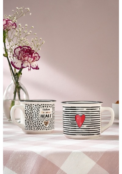 Karaca  Love 2'li Çay Fincanı 180 Ml