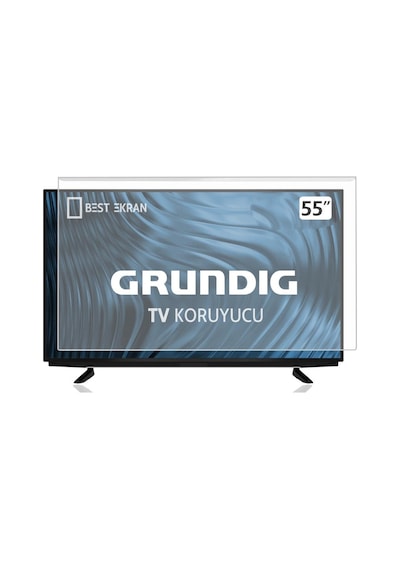 Bestekran Grundig Uyumlu 55GGO9900B TV Ekran Koruyucu - 55" inç 55 GGO 9900 B