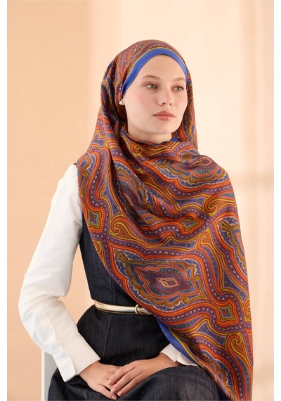 Silk Home Organik Şal 471001-08 Çok Renkli