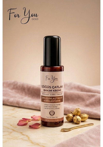 Göğüs Dolgunlaştırıcı Çatlak Bakım Kremi L Dikleştirici & Dolgun Görünüm Destekleyici 100 Ml