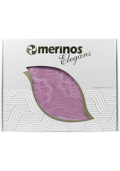 Merinos Elegans Tek Kişilik Battaniye Çiçek Desen Battaniye Pembe