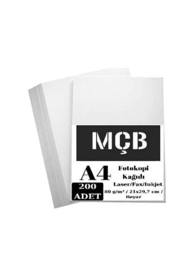 Copierbond A4 Fotokopi Kağıdı 200'lü Paket 90 Gr Kağıt A4