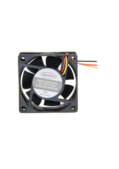 60x60x25 24v 3 Kablolu Fan