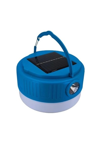 Unichrome Kamp Lambası Solar Şarjlı El Feneri Usb Type-c Şarj Çıkışlı Power Bank Özellikli