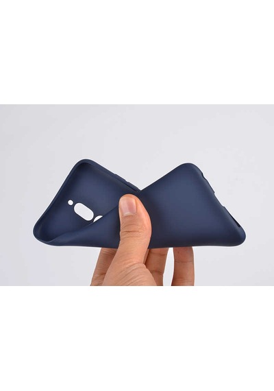 Xiaomi Redmi 8 Kılıf Zore Premier Silikon Kapak Siyah