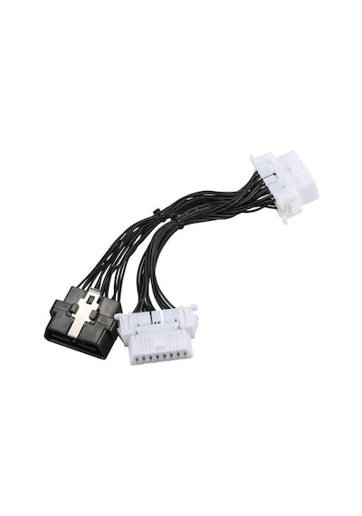 16 Pin Obd2 Uzatma Y Kablosu Elm327 1 Erkek 2 Dişi Araç Arıza