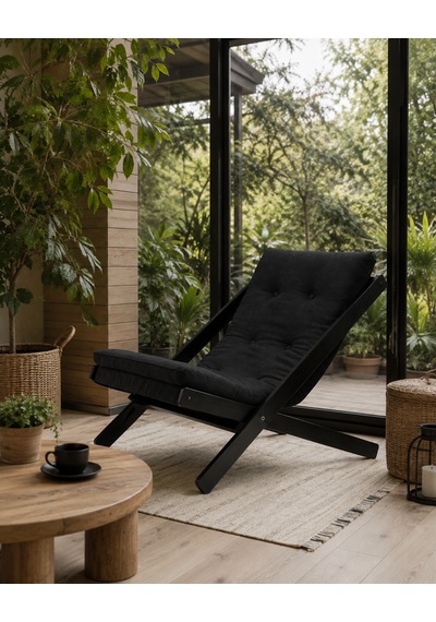 Tekli Dinlenme Koltuğu Berjer Balkon Koltuğu Bahçe Kotuğu Antrasit