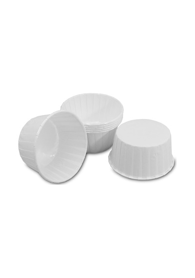 Kafem Muffin Kek Kapsülü Beyaz Büyük Boy 50li X 30 Paket Koli - K28 Beyaz