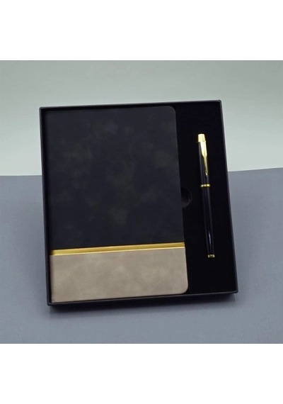 Hubrendy Emin Defter Ve Kalem Kutulu Siyah Set