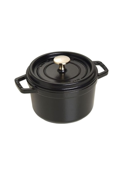 Staub Demir Döküm Tencere 16 Cm Siyah 1.25 Litre