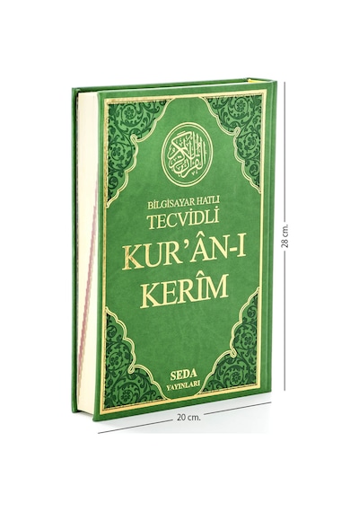 Tecvidli Kuranı Kerim - Bilgisayar Hatlı - Rahle Boy - Seda Yayın