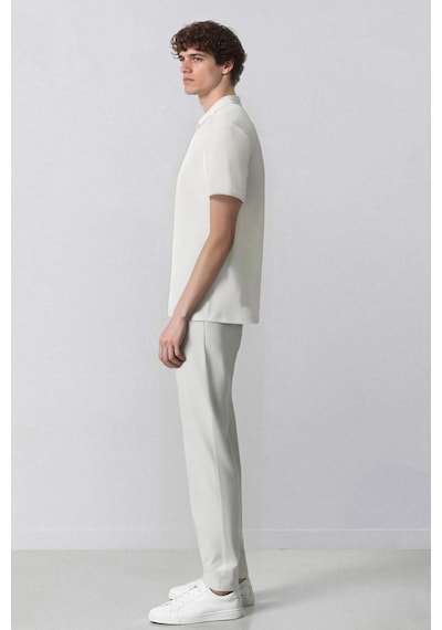 DeFactoFit Slim Fit Dar Kesim Standart Paça Esnek Multifonksiyonel Dokuma Sporcu Pantolon E3333AX25SPGR493