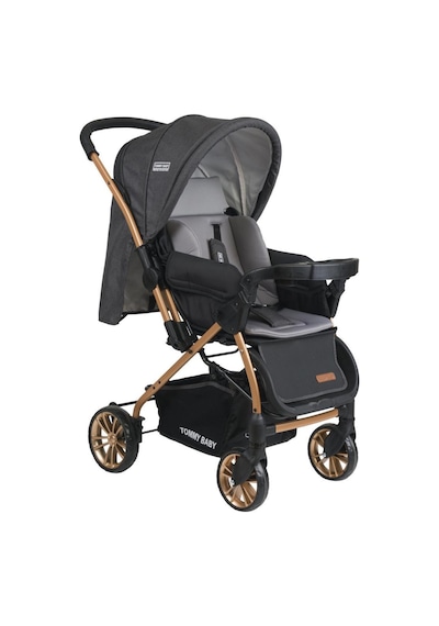 Tommybaby TB-980 Gold Çift Yön Lüx Bebek Arabası Puset