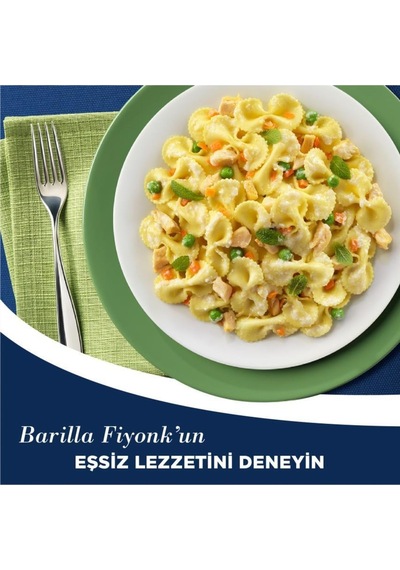 Barilla Fiyonk / Farfalle Tonde Makarna 5 x 500 G